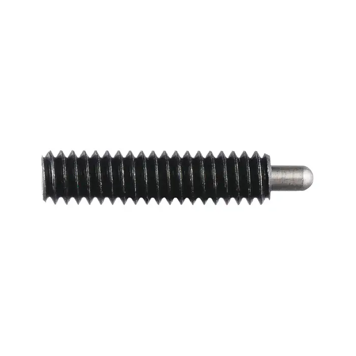 Special Discount VLIER CS54A 1/4"-20 Thread Size, 1" Thread Length, 0.1875" Projection, Steel Body, Stainless Steel Nose Threaded Spring Plunger