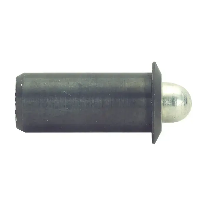 TTC 10504 0.121" Plunger Dia., Yes Flanged Steel Press Fit Spring Plunger Get Yours