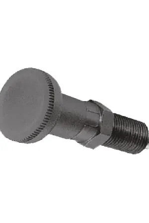 J.W. WINCO 617.1-5-3/8X24-A 3/8"-24 Thread Size, 5mm Plunger Dia., 21mm Handle Dia. Indexing Plunger Place Order