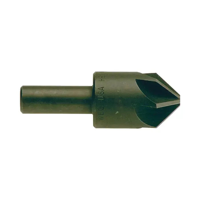 KEO 919-000-349 5/8" Size, 1/4" Shank Diam., 82° High Speed Steel Six Flute Countersink Discount