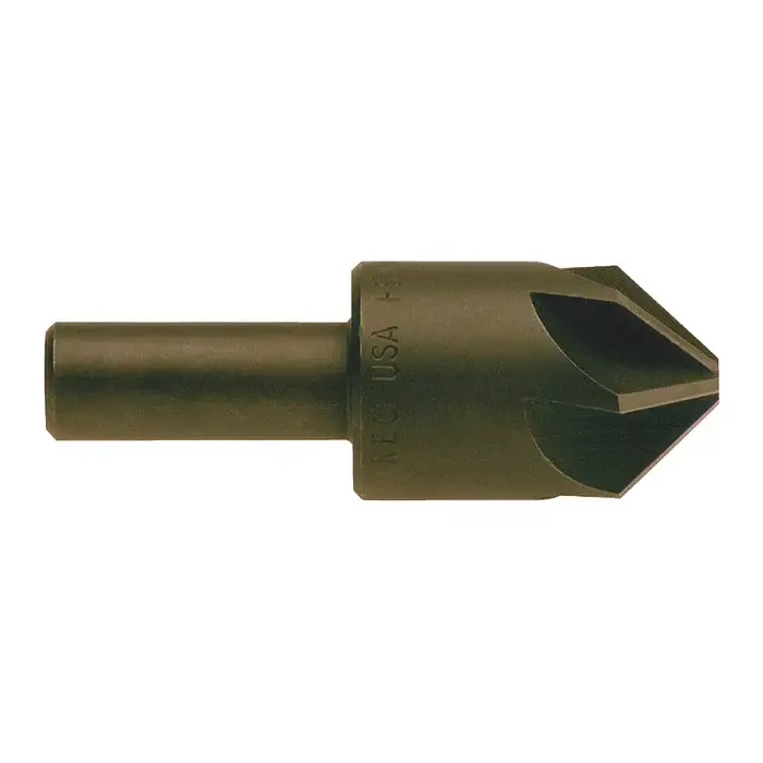 KEO 55814-TiALN 3/16" Size, 3/16" Shank Diam., 100° Carbide Six Flute Countersink Flash Sale