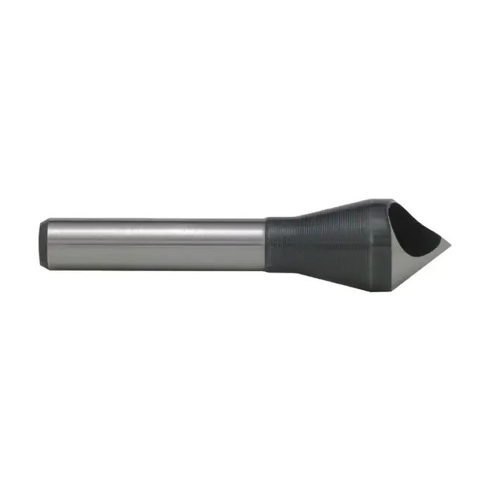 TTC PRODUCTION 0 1/16" Min Cutting Dia., 15/64" Max Cutting Dia., 1/4" Shank Dia., 90° High Speed Steel Zero Flute Countersink/Deburring Exclusive Offer