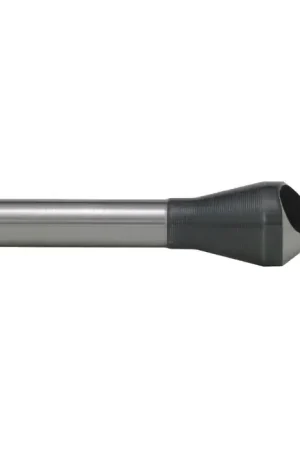 Cheap TTC PRODUCTION 1 5/32" Min Cutting Dia., 13/32" Max Cutting Dia., 1/4" Shank Dia., 82° High Speed Steel Zero Flute Countersink/Deburring