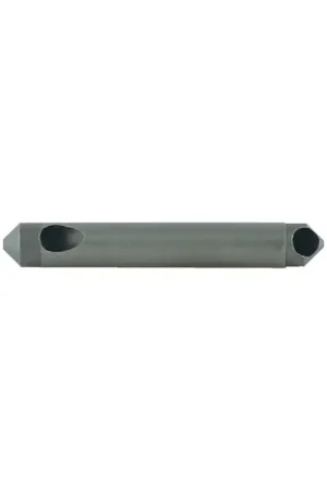 WELDON DB-6 .062" Min Cutting Dia., .172" Max Cutting Dia., 3/16" Shank Dia., 90° High Speed Steel Zero Flute Countersink/Deburring Super Sale