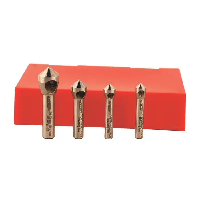 Limited Time KEO 919-000-250 4 Pc. 5/16" to 5/8" 100° M35 5% Cobalt Countersink Set