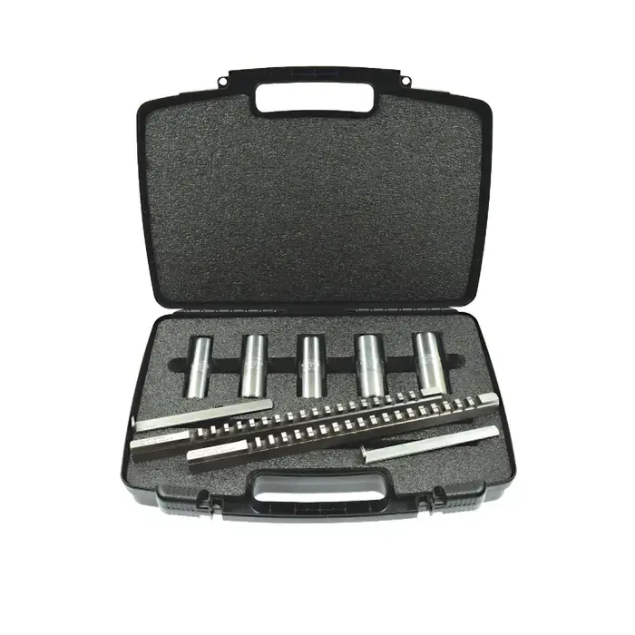 HASSAY SAVAGE 15026 3 Broaches, 17 Bushings, 3/4" Min. LOC, 6" Max. LOC Keyway Broach Set Free Returns