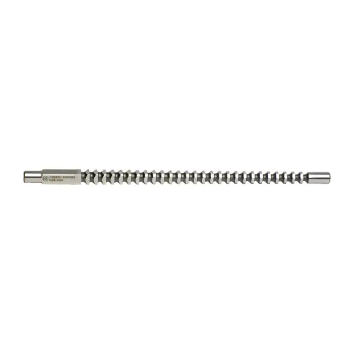 HASSAY SAVAGE 17010 20mm Broach Size, 7/8" Min. LOC, 1-3/4" Max. LOC Standard Square Style 18-7/8" OAL High Speed Steel Square Broach Budget
