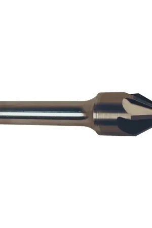 RUSHMORE USA 103705 3/4" Size, 3/8" Shank Diam., 60° Carbide Six Flute Countersink Crafted