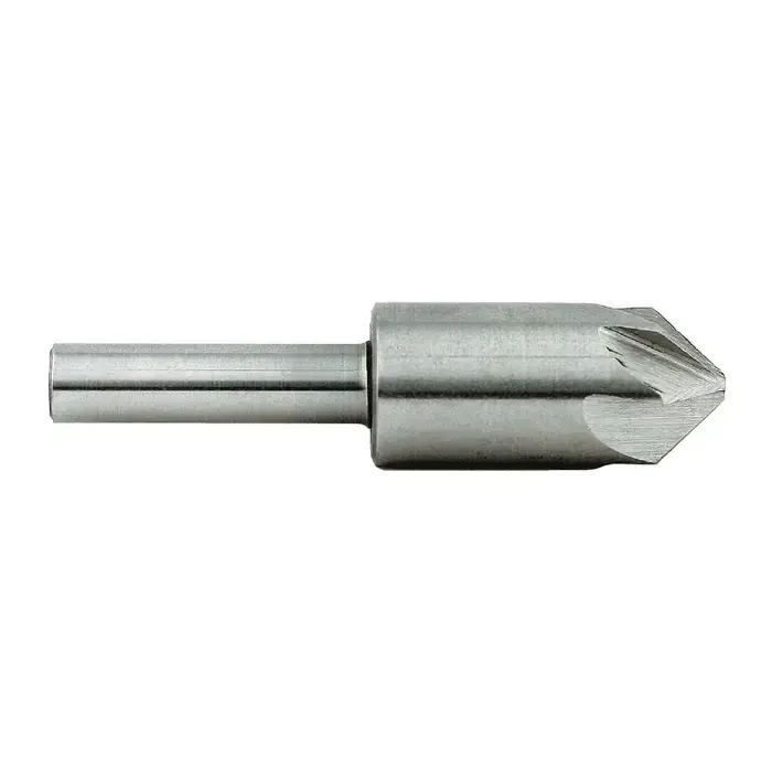 TTC PRODUCTION 07-042-020 5/16" Size, 1/4" Shank Diam., 90° High Speed Steel Six Flute Countersink Place Order