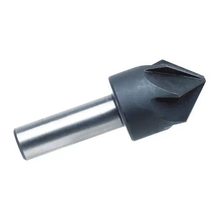 Trusted Brand TTC PRODUCTION 07-042-064 1" Size, 1/2" Shank Diam., 90° High Speed Steel Six Flute Countersink