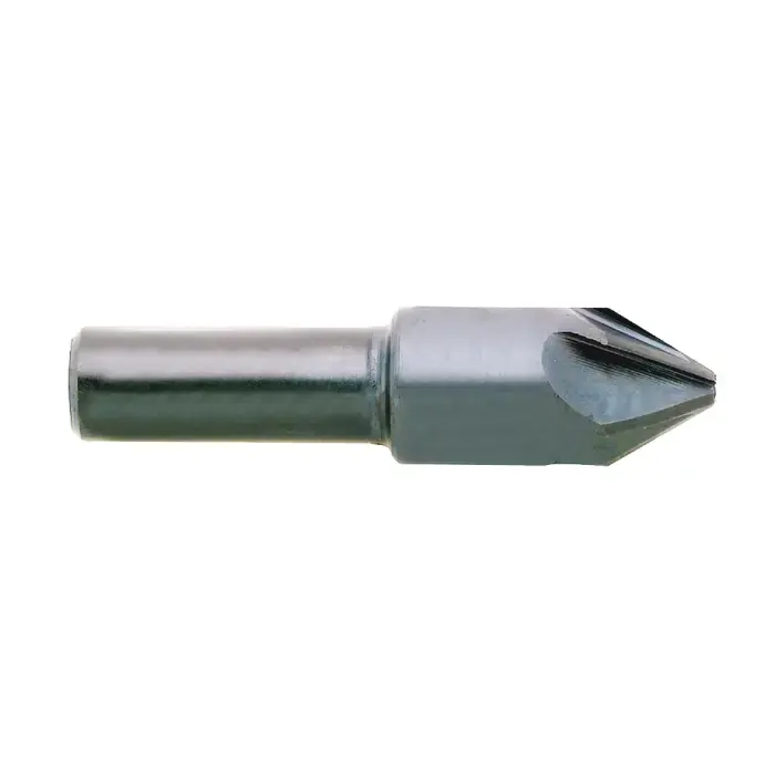 M.A. FORD 79087501 7/8" Size, 1/2" Shank Diam., 60° High Speed Steel Six Flute Countersink Hot Picks