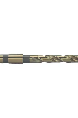Best Choice PRECISION TWIST DRILL 021334 17/32" Size, 2MT 135° Cobalt Taper Shank Drill