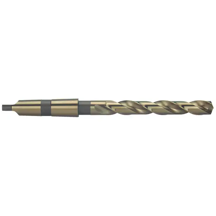 Best Choice PRECISION TWIST DRILL 021334 17/32" Size, 2MT 135° Cobalt Taper Shank Drill