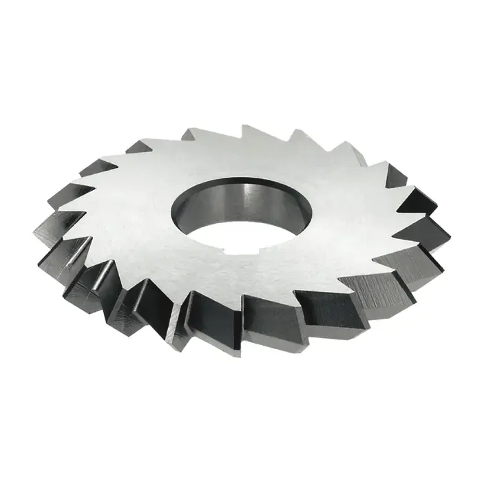 KEO 81664 5" Size, 3/4" Face Width, 1-1/4" Hole Dia., 60° High Speed Steel Double Angle Cutter Time-Limited