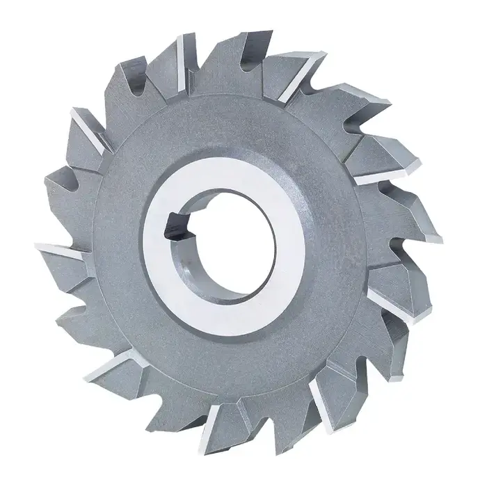 Crafted KEO 952-001-333 3" Size, 1/2" Face Width, 18 Teeth High Speed Steel Side Milling Cutter