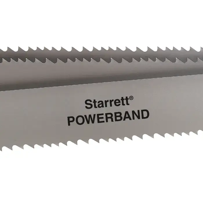Seasonal Sale STARRETT 15868 3-4/S TPI, 15‘ 6" Long, 1-1/4" Wide, Bi-Metal Bandsaw Blade