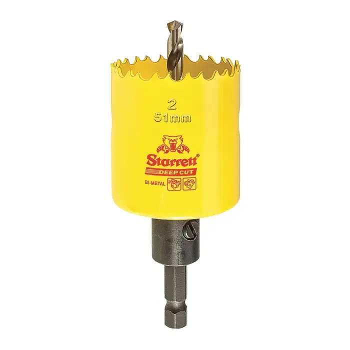 STARRETT ADCH0214 2-1/4" Dia., 2" Cutting Depth, Bi-Metal Hole Saws Special Discount