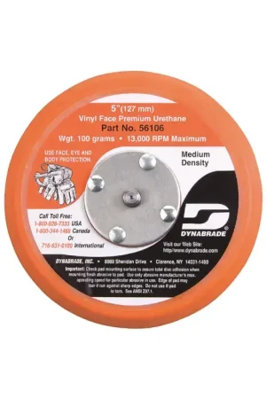 DYNABRADE 56106 Random Orbital Sanding Pad For Use With Dynorbital® Supreme Random Orbital Sanders Brand New