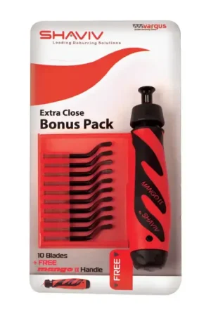 SHAVIV 10XB10 B10 High Speed Steel Deburring Set Free Returns