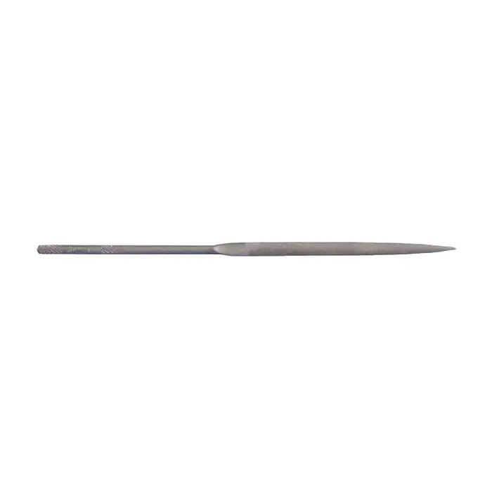 GROBET 31.487 1 Piece 5-1/2", 14cm Swiss Pattern Needle File - Double Cut, With Handle, None Seasonal Sale