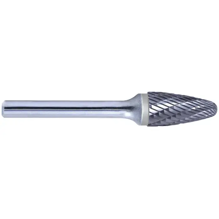 M.A. FORD 45625027 5/8" Carbide Rotary Bur - Tree-Radius End, Straight Shank, Best for Steel Seasonal Sale