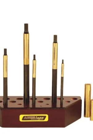 Fresh Stock ACRO BAR-6 3/16", 1/4", 5/16", 3/8", 7/16", 1/2" Size 6 PC Barrel Lap Set Lapping Tool