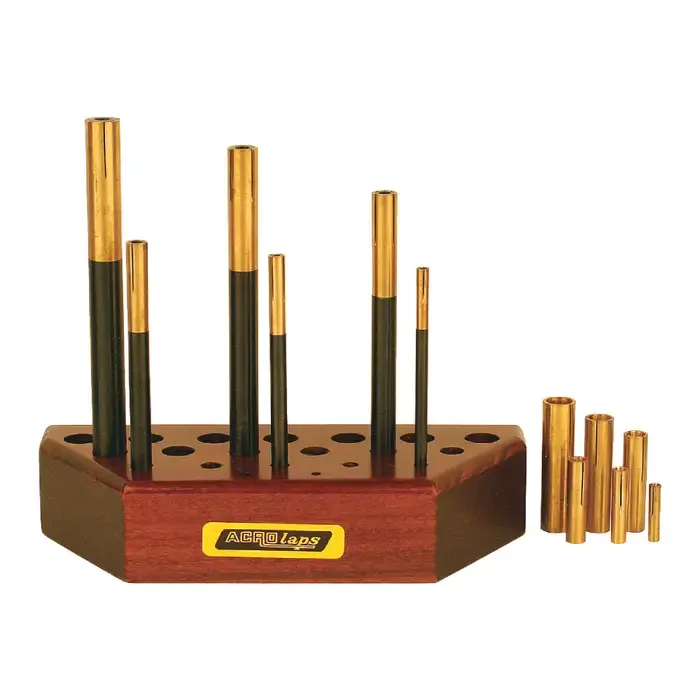 ACRO BLI-6 3/16", 1/4", 5/16", 3/8", 7/16", 1/2" Size 6 PC Blind Hole Lap Set Lapping Tool Fresh Stock
