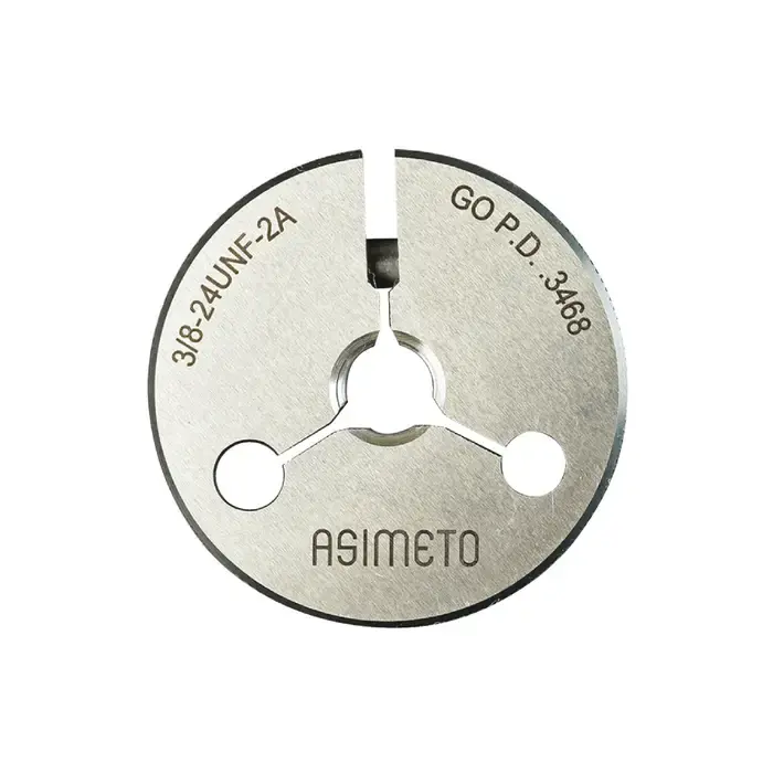 Best Seller ASIMETO 695-14-5 .164" ( 8) Size, 32 Pitch, 2A Class, No Go Style, UNC Thread Type Threaded Ring Gage
