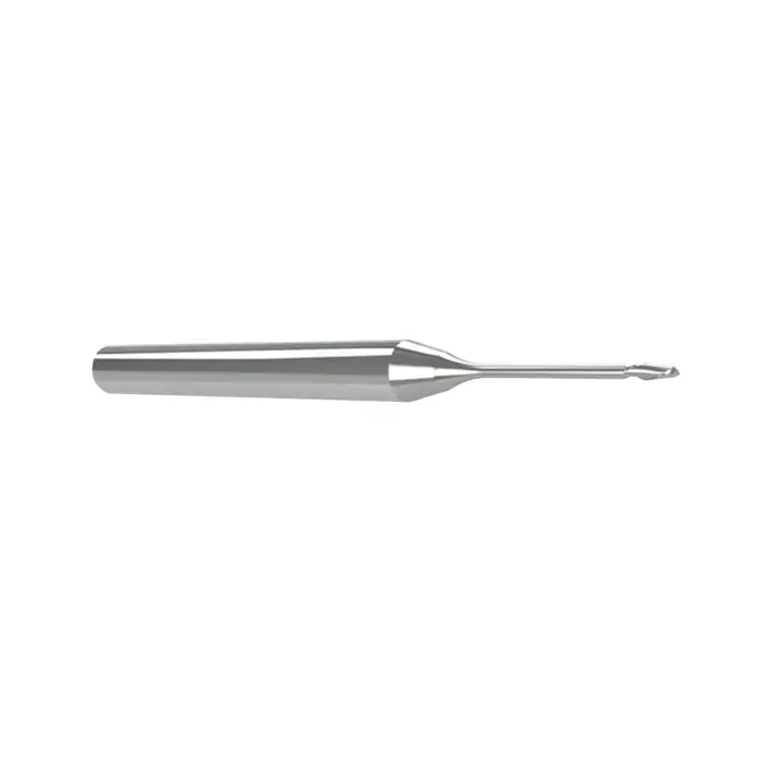 MICRO 100 BEFM-012-180K 1.20mm Size, 1.80mm LOC, 2 Flute, Solid Carbide Ball/Miniature Combination End Mill Direct From Factory