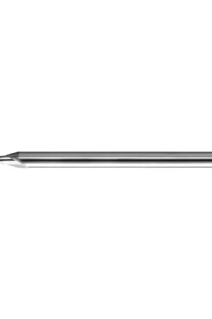 Crafted KYOCERA 1635-0750L113 .075" Size, .113" LOC, 2 Flute, Solid Carbide Ball/Miniature Combination End Mill