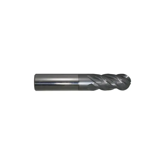 CERATIZIT 12180661 1/8" Size, 1/4" LOC, 4 Flute, Solid Carbide Ball/Roughing Combination End Mill Flash Sale