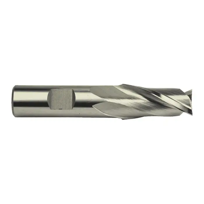 Final Sale TTC PRODUCTION HP 08-535-180 18.00mm Size, 2 Flute, Bright High Speed Steel Square End Mill