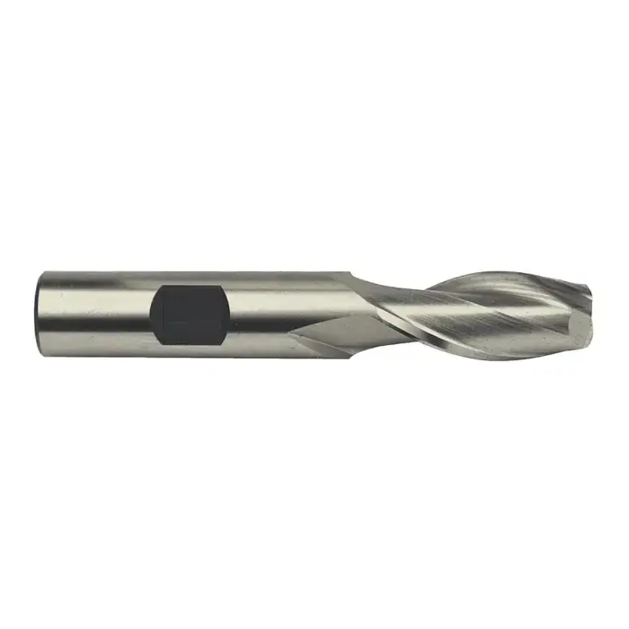 Last Chance TTC PRODUCTION HP 08-535-220 22.00mm Size, 2 Flute, Bright High Speed Steel Square End Mill