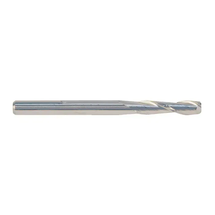 Limited Offer RUSHMORE USA 102975 3.00mm Size, 12.00mm LOC, 2 Flute, Bright Solid Carbide Square End Mill