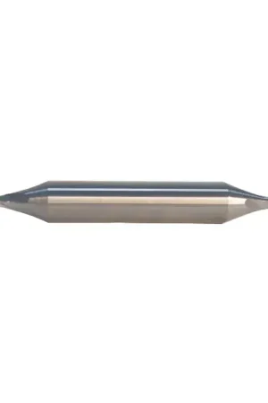 Certified RUSHMORE USA 103128 1/4" Size, 5/8" LOC, 2 Flute, Bright Solid Carbide Square End Mill