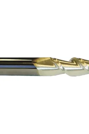 Super Sale CERATIZIT 12181077 1/2" Size, 3" LOC, 2 Flute, ZrN Solid Carbide Square End Mill