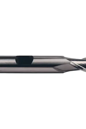 Crafted TTC PRODUCTION HP 08-035-500 1" Size, 1-5/8" LOC, 2 Flute, Bright High Speed Steel Square End Mill