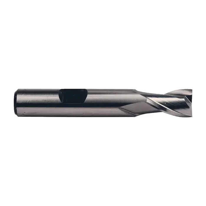 Crafted TTC PRODUCTION HP 08-035-500 1" Size, 1-5/8" LOC, 2 Flute, Bright High Speed Steel Square End Mill