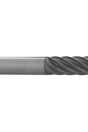 CERATIZIT 12180854 5/8" Size, 3/4" LOC, 7 Flute, nACRo Solid Carbide Square End Mill Free Returns