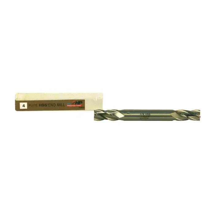 Trending TTC PRODUCTION HP 08-001-048 3/4" Size, 1-5/8" LOC, 4 Flute, Bright High Speed Steel Square End Mill