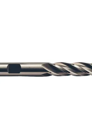 Affordable TTC PRODUCTION HP 08-006-040 5/8" Size, 2-1/2" LOC, 4 Flute, Bright High Speed Steel Square End Mill