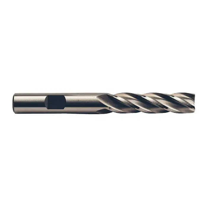 Affordable TTC PRODUCTION HP 08-006-040 5/8" Size, 2-1/2" LOC, 4 Flute, Bright High Speed Steel Square End Mill