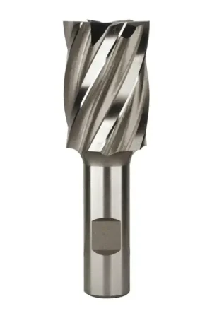 TTC PRODUCTION HP 08-215-145 1-1/8" Size, 1-1/2" LOC, 6 Flute, Bright M42 8% Cobalt Square End Mill Professional Grade