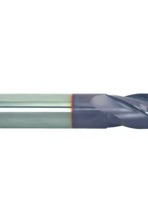 Buy Online NIAGARA N85598 5/16" Size, 13/16" LOC, 4 Flute, TiAlN Solid Carbide Square End Mill