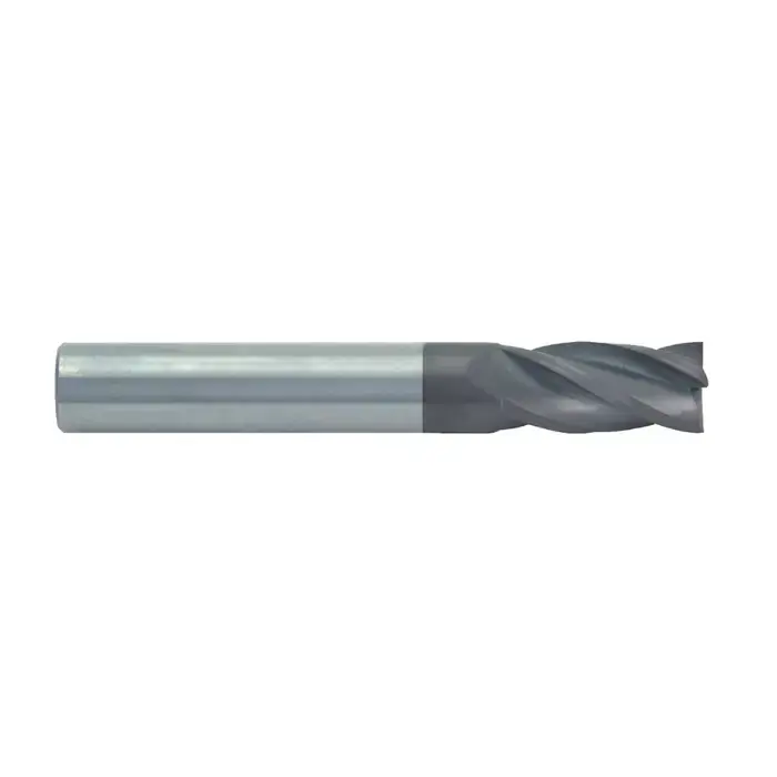 RUSHMORE USA 102857 4.50mm Size, 14.00mm LOC, 4 Flute, TiAlN Solid Carbide Square End Mill Top Rated