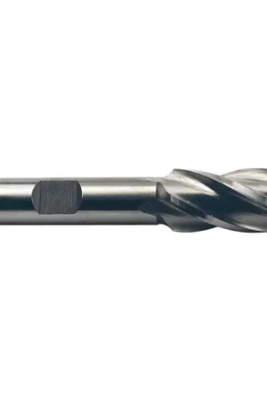 Clearance WELDON 41540 11/16" Size, 1-5/8" LOC, 4 Flute, Bright High Speed Steel Square End Mill
