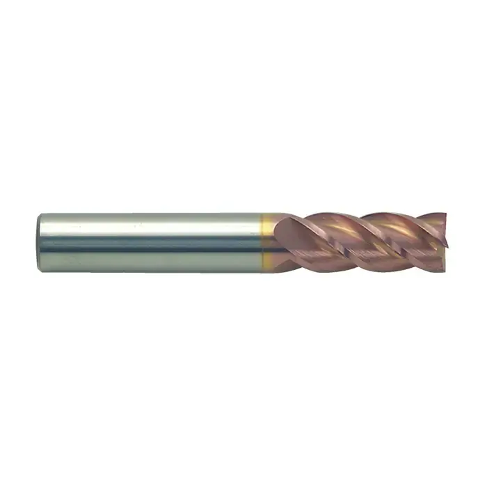 Authentic MELIN 100256 11/64" Size, 9/16" LOC, 4 Flute, TiCN Solid Carbide Finishing End Mill