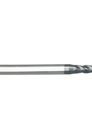 Top Rated NIAGARA N09716 9/32" Size, 9/16" LOC, 4 Flute, AlTiN Solid Carbide Square End Mill