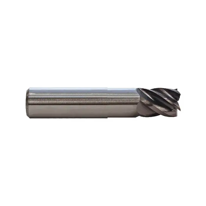 M.A. FORD 17850022NA 3/8" Size, 1-1/4" LOC, .015" Radius, 5 Flute, Solid Carbide Corner Radius End Mill Bargain