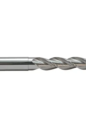 Place Order M.A. FORD 13850010NR.090 1/2" Size, 5/8" LOC, .090" Radius, 3 Flute, Solid Carbide Corner Radius End Mill